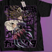 Dark Manga T-Shirt, Grunge Anime Graphic Tee, Japanese Streetwear Shirt M