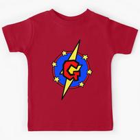 Super Letter G - Superhero Kids T-Shirt 130