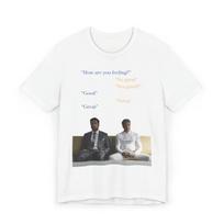 Funny F1 Movie T-Shirt: Sonny Hayes & Rubens Conversation Tee 3XL