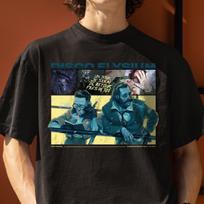 Disco Elysium T-Shirt: Harry Du Bois and Kim Kitsuragi Shirt, Indie Game Unisex Tee S
