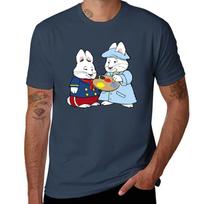 Max and ruby bunny artists TShirt Functional Casual Short Sleeve Tee S