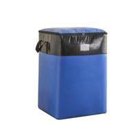 Waterproof Moving Package Bag Large Capacity Luggage Packing Bag  for Home L mėlyna