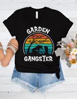 Garden Gangster Tee - Quirky Graphic T-Shirt for Garden Lovers, Funny Gift, Cool Outdoor Apparel, Casual Summer 2XL