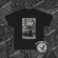 Stag and Birds Shirt, Deer, Forest Creatures, Wildlife XL
