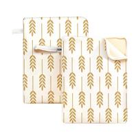 Beeswax Bread Bag with L-Shaped Zipper for Bread Storage One Size