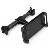 Car Headrest Mount 360 degrees  Rotating Tablet Phone Holder Backseat BracketBlack juoda