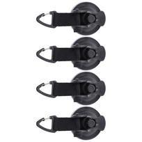4PCS Car Tent Suction Cup High Strength Light Weight Easy Install Portable Suction Cups for Awning Tents Camping Tarp