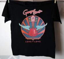 Retro George Benson Love X Love UK 7 Shirt Classic Black Unisex S-5XL 1G0045 Unisex T-Shirt M