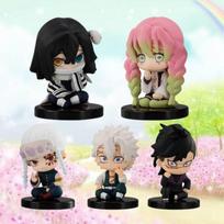 Official Demon Slayer Anime Figure High-Quality Character Model Q Version Collectible Statue PVC Gift for Fans