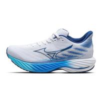 Mizuno Wave Rider 28 Unisex White Blue J1GC240301 39