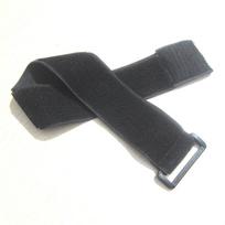 Self-Adhesive Velcro Nylon Strap with Elastic Reverse Buckle for Wrist, Leg, or Waist 20mm x 200mm