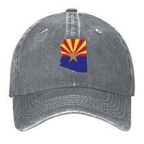 New Arizona State Flag Baseball Cap golf hat genuine Trucker Hat Military Cap Unisex New In The Hat Women Unisexs