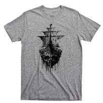 Pirate Life T Shirt Tattoo Buccaneer Booty Treasure Eye Patch Sail Ocean Sea Tee S
