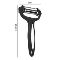 New Multifunctional 360 Degree Rotary Peeler Kitchen Tool  Rotary Fruit Vegetable Carrot Potato Peeler Cutter Slicer 3 in 1