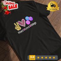Peace Love Bingo Funny Bingo Lover T-Shirt Special Gift For Men Women L
