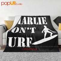 Apocalypse Now Charlie Dont Surf Movie Ultra-Soft Blanket Quilt Winter Sofa Cover Bed Covers Size: 75*100cm, Weight: 230 GSM
