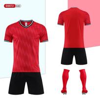 Children's football jersey set Youth football training jersey Boys and girls game jersey Primary and secondary school jersey 4XS