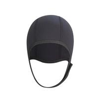 2.5mm Neoprene Dive Hood Scuba Snorkeling Surfing Cold Water Swimming Warmth UV Protection Unisex Adult MY062 Black One-Size Hood