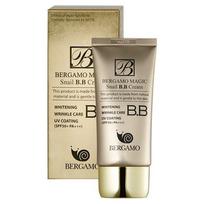 BERGAMO Magic Snail BB Cream SPF50+ PA+++ Anti-Wrinkle & Brightening Makeup Base