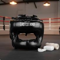 Nose Guard Impact Headgear Training Full Boxing Shock Absorbing Padding Sparring Helmet for Black S