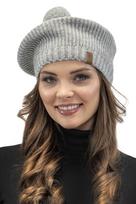 Vivisence 7074 jasnoszary uni nakrycie głowy beret