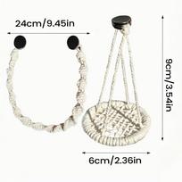 Hangable Jumping Spider Bridge Hermit Crab Climbing Enclosure Bridge Swings Spider/Gecko Jumping Stand Climbing Ladder Habitat