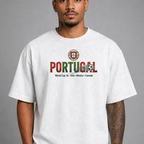 Portugal Crest Tee & Sticker | World Cup 26 Soccer Football Fan Gift Shirt 4XL