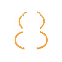 Propeller Guard for DJI NEO 2 Propeller Protection Rings Anti-collision Protectors Drone Lightweight for DJI NEO 2 Accessories