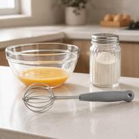 Stainless Steel Whisk Balloon Compact Cookware Kitchen Tool Multipurpose Egg Beater Measuring S