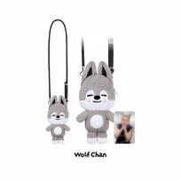 Pre-order Stray Kids RUN IT SEOUL SKZOO Plush Cross Bag Wolf Chan