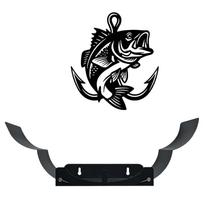 Large Capacity Wrought Wall Mount Towel Holder for Kitchen Bathroom one size juoda