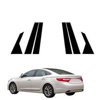 6vnt./komplektas Automobilio lango statramsčių stulpelių apdailos dangtelių lipdukai, tinkantys Hyundai Grandeur HG 2012-2017/Azera 2012-2017
