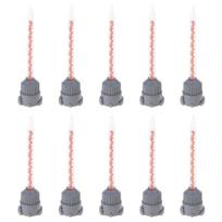 10 Pieces Static Epoxy Mixing Tubes Designed for AB Glues Blending and Consistent Results Two Component Glues Cartridges