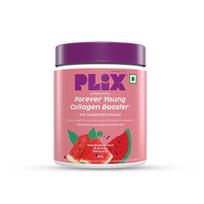 PLIX The Plant Fix Collagen Booster Powder 200 g | Skin Hydration, Antioxidants & Collagen Support with Vitamin C & Hyaluronic Acid