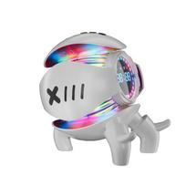 M10 Mech Monster Smart Bluetooth Alarm Clock Speaker with WiFi and TF Card CN plug (adapter included)