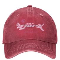 Bjork Homogenic Logo Pink Baseball Caps Stuff Vintage Distressed  Casquette Headwear Unisex Travel Adjustable Hats Cap One Size
