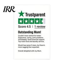 Mother Day Card Funny Mother's Outstanding Mum Rating Review Greeting with From Daughter Envelope Humorous Mom Appreciation Unique Gift from or 1pc A