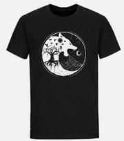 Viking T shirts Wolf Raven T-Shirt Norse Odin Viking Thor Ragnarok Viking Shirts XXL
