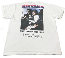 Kurt Cobain 1967-1994 Memorial Vintage Nirvana XL Single Stitch T-Shirt REPRINT XL