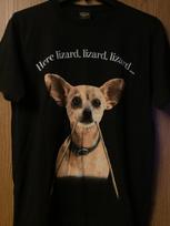 Taco Bell - “Here Lizard, Lizard “ - 1998 Black Shirt (Chihuahua) - L/Vintage L brown