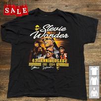 New Stevie Wonder 2024 Gift For Fan Unisex S-5XL Shirt AL370 L
