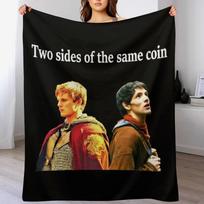 Coin Throw Blanket Soft Sherpa Fleece Warm Blanket for Winter Size: 75*100cm, Weight: 230 GSM