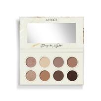 Affect eyeshadow x ruda maluje palette paleta cieni do powiek - day at night 8x2g
