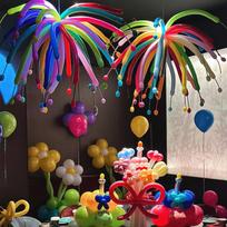 Yanyuji Balloon Streamers, Long Magic Balloons for Birthday Party Scene Decoration, Grand Opening Atmosphere Decorations, Set of 50