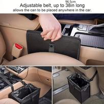 Versatile Waterproof Car Rubbish Bin for Sedans SUVs Trucks and juoda