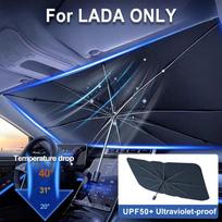 For LADA Vesta Granta XRay Kalina Priora Sedan Sport Car Windshield Sunshades Front Shading Umbrella 142 79 130