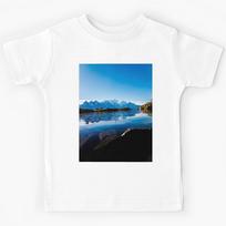 Miraculous Reflection of the Mountains in the Lake  Kids T-Shirt 110