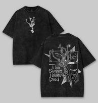 Anime Vintage Washed Shirt, Anime Manga Shirt, Horror Anime Lovers Gift 2XL