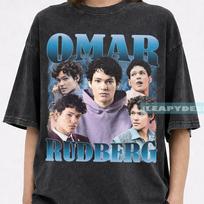 Omar Rudberg Vintage Bootleg T-Shirt, Retro Pop Star Graphic Tee 2XL
