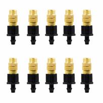 10Pcs Atomizing Design Atomizer Nozzle Adjustable Spray Garden Sprinklers  Outdoor Cooling Set 2